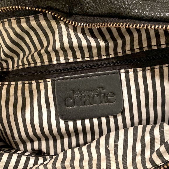 Charming Charlie Gwen rhinestone studded shoulder bag - Picture 9 of 16